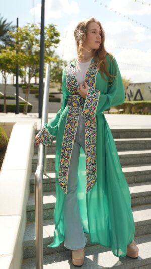 The Emerald Breeze Kaftan